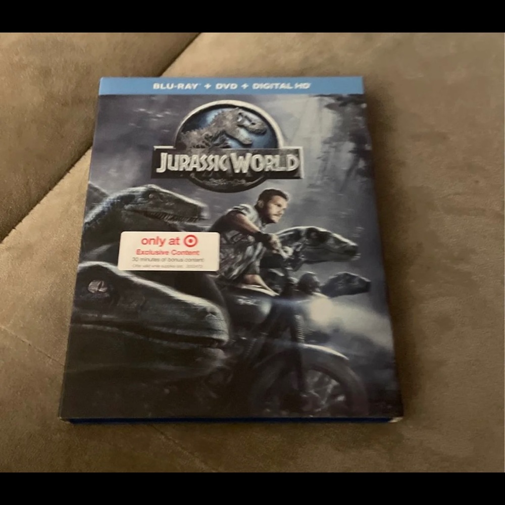 Jurassic World Bluray with Bonus Disc
